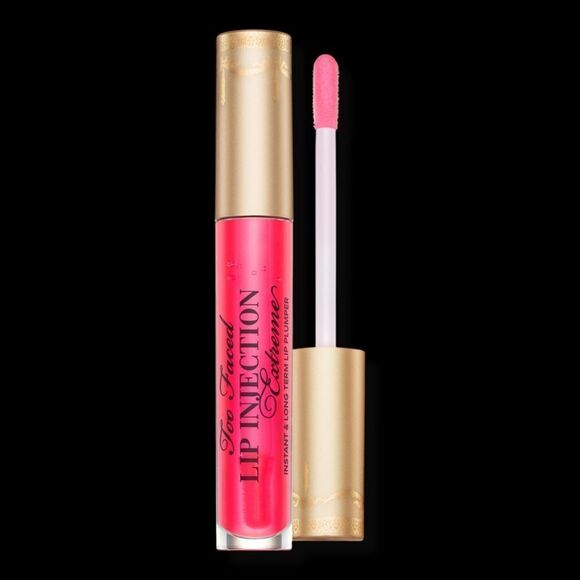 New Too Faced Lip Injection Extreme Hydrating Lip Plumper Gloss - Pink Punch - Picture 10 of 10